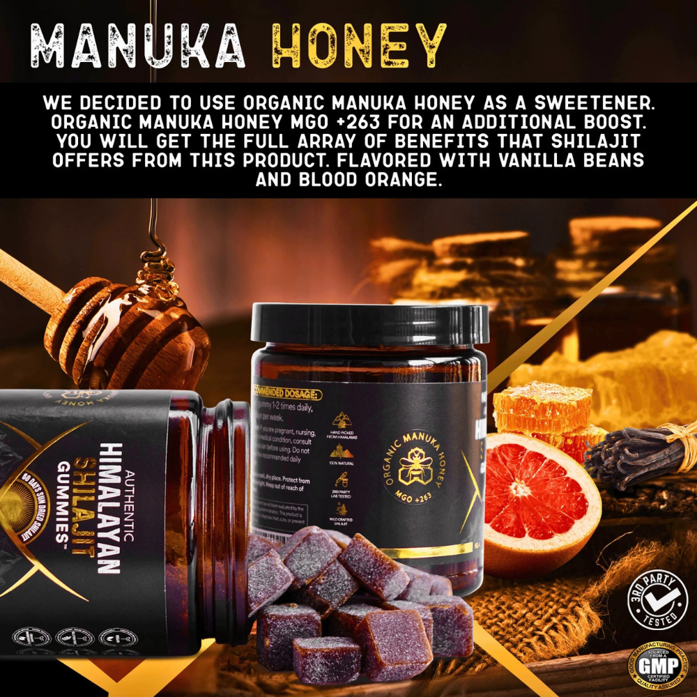 Authentic Himalayan Shilajit® Gummies
