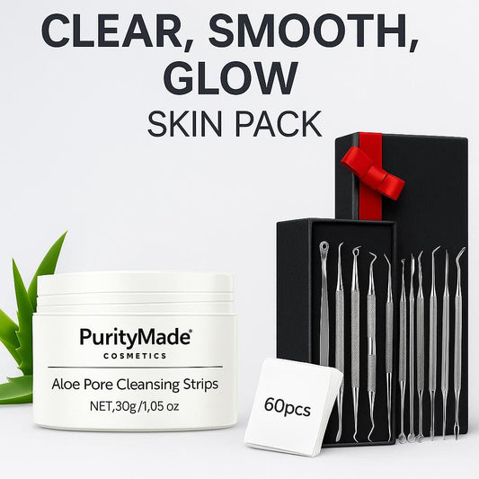 Aloe Pore Strips Cleansing Set