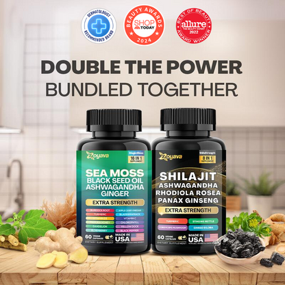 Sea Moss + Shilajit Ultra Wellness Bundle