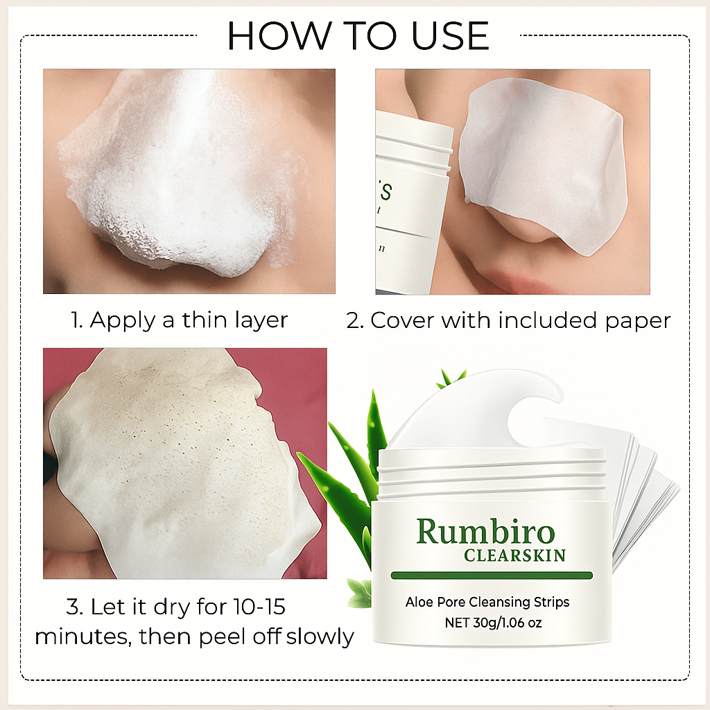 Aloe Pore Strips Cleansing Set